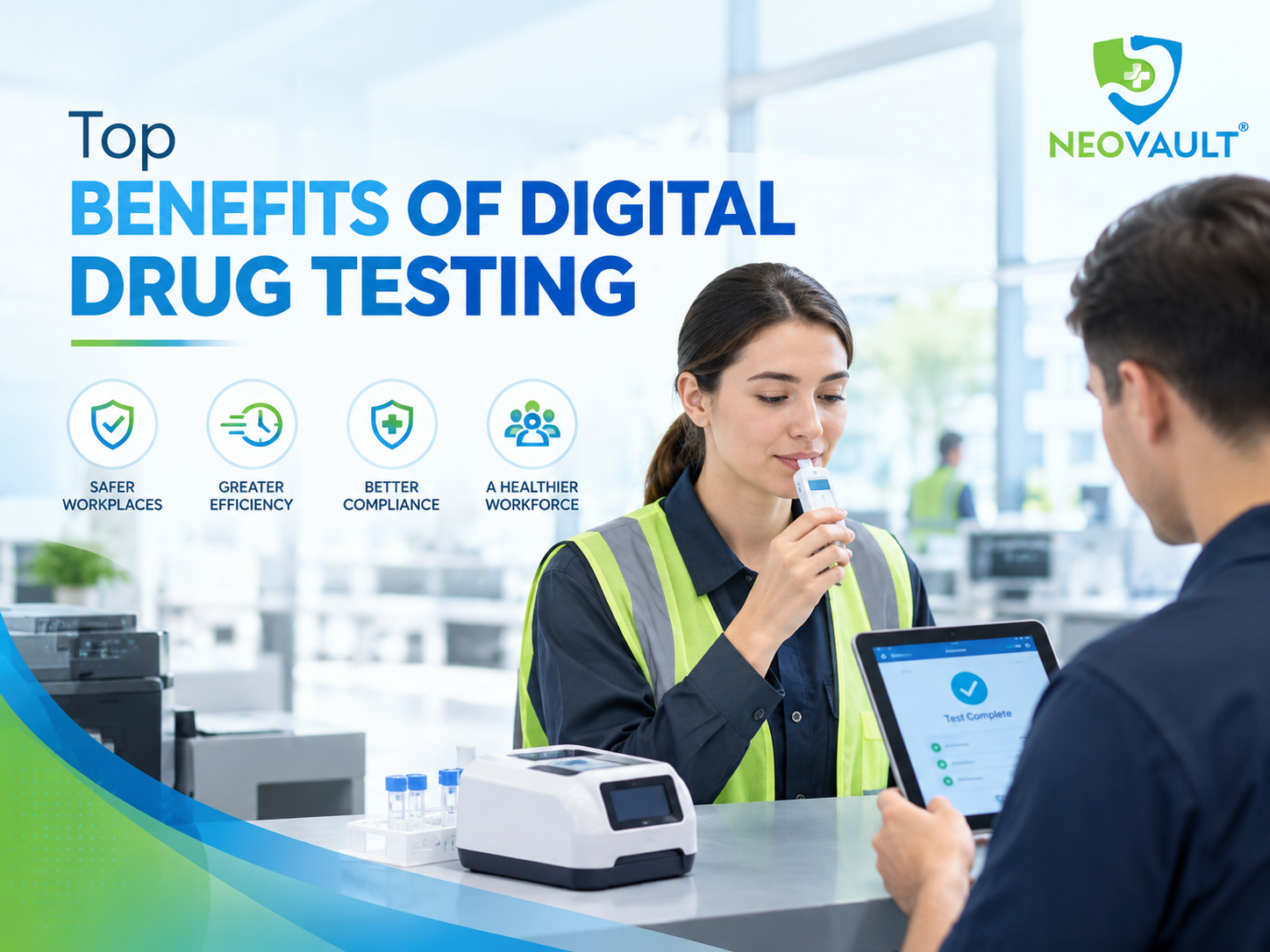 Top benefits of digital drug testing for modern workplaces